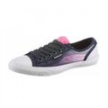 Superdry Damen Sneaker low Pro Mesh Slip On Sommer Schuhe Blau Pink