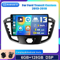 6GB+128GB Autoradio Für Ford Transit Custom 2013-2018 CarPlay Android 13 DSP GPS