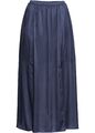 Maxi-Rock Gr. 36 Dunkelblau Damen Maxirock Damenrock Abend-Skirt Neu