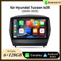 9" Android 13 Autoradio GPS NAVI Für IX35 Tucson 2009-2015 BT WIFI DAB+ 6+128G