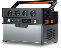 ALLPOWERS ragbare Powerstation 1092Wh Akku Mobiler Stromspeicher Solargenerator
