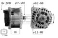 MESSMER Lichtmaschine Generator 120A 14V für Renault Kangoo 1.5 dCi