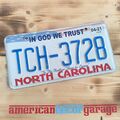 USA Nummernschild*US Kennzeichen*License plate *North Carolina In GOD we Trust*