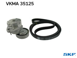 SKF VKMA 35125 Keilrippenriemensatz für OPEL Astra F Combo Corsa Vectra B Tigra