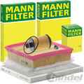 MANN-FILTER INSPEKTIONSPAKET passend für 1.3  CDTI OPEL CORSA D 75+95 PS