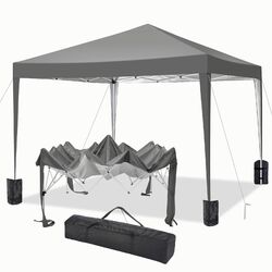 Pavillion 3x6m/3x3m Faltpavillon Outdoor Gartenzelt Partyzelt Wasserdicht Zelt