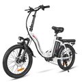 Elektrofahrrad Damen eBike 20 Zoll E-City bike 36V 12AH Klapprad ebike 25km/h