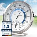 Hygrometer Thermometer Analog Luftfeuchtigkeit Raumklimakontrolle Innen Thermo