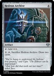 *MtG: 4x Hedron Archive - Commander Masters Uncommon - magicman-europe*