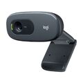 Logitech C270 Webcam 3MP HD 720p 60° Sichtfeld Fester Fokus USB Skype 960-001063