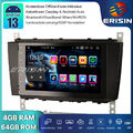 8-Kern DAB+ Android 13 Autoradio Navi GPS SWC Mercedes CLC/G/C Klasse W203 W463