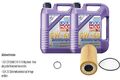 BOSCH Ölfilter 10L Liqui Moly Leichtlauf High Tech 5W-40 für Porsche Cayenne S