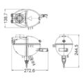 1x Ausgleichsbehälter, Kühlmittel MAHLE CRT 209 000S passend für