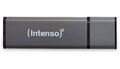 INTENSO USB 2.0 Speicherstick Alu Line, anthrazit, 64 GB