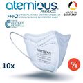 Atemious PRO2XXS FFP2 Atemschutzmaske, für Kinder, 4 Lagen,99%, Made in Germany 