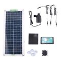 50W Solarwasserpumpe DC12V 800L/H GeräUscharme Solarwasserbrunnenpumpe Gart6558