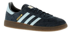 Adidas Originals Herren Turnschuhe Handball Spezial Leder Schnürer Navy Hellblau