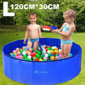 Schwimmbecken Kinder Schwimmbad Mini Swimming Frame Hundepool Gartenpool Faltbar