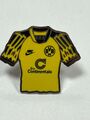 BVB Borussia Dortmund Pin Anstecker Trikot Miniatur B:25 x H:20 mm Fußball 1995