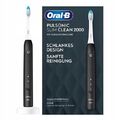 Oral-B Pulsonic Slim Clean 2000 Schallzahnbürste Schwarz