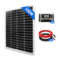 100Watt 12Volt Solarmodul Set Monokristalline Solarzelle Photovoltaik Solarzelle