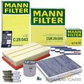 MANN INSPEKTIONSPAKET FÜR AUDI A3 SEAT LEON SKODA VW GOLF 7 8 TIGUAN 1.5 TSI