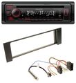 Kenwood MP3 CD USB Bluetooth DAB Autoradio für Audi A4 (B6, 00-04) - ISO