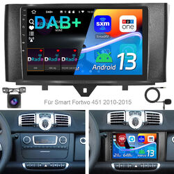 DAB+ Android 13.0 Autoradio Für Benz Smart Fortwo 451 2010-2015 GPS Navi CarPlay