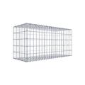 Gabione Steinkorb 100 x 50 x 40 cm (L x H x T) Maschenweite 5 x 10 cm C-Ringe