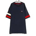 GANT Marineblau Retro Logo Kurzarm Kleid Größe 2XL XXL