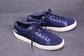 Lacoste Damen Sneaker Sportschuhe Gr. 38 Leder Mesh blau weiß Freizeit SB1591