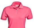 Damen Polo Shirt Kurzarm klassischer gerader Schnitt