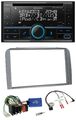 Kenwood CD 2DIN DAB USB Lenkrad Bluetooth Autoradio für Alfa Romeo 147 GT 2007-2