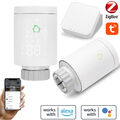 Tuya Zigbee SMART Heizkörper Thermostat Set Ventil Heizung Alexa Google WLAN App