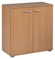 Kommode Sideboard Highboard Schrank Anrichte Wohnzimmer mit 2 Türen Buche Dekor