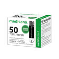 medisana 50x Blutzuckerteststreifen zur Blutzuckerselbstbestimmung MediTouch2