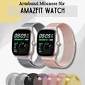 Für AMAZFIT Uhr Armband Milanese 20mm 22mm Metall Loop✅ Smartwatch Ersatzarmband