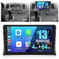 4+64GB Android 13 GPS Navi Autoradio Carplay Hi-Fi Für VW T5 Multivan 2003-2015