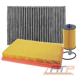 INSPEKTIONS-KIT INSPEKTIONSPAKET FILTERSATZ "A" FÜR OPEL ASTRA F G H 1.2-1.8### 3 x FILTER / KOMPLETTSATZ ###