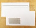 50 Briefumschlag DIN Lang 110 x 220 mm Umschlag selbstklebend mit Fenster