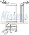 Heizung Kühlrippen mechanisch gefügt 71147 NISSENS für CITROËN PEUGEOT