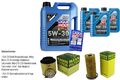 INSPEKTIONSKIT FILTER LIQUI MOLY ÖL 8L 5W-30 für Audi A5 Cabriolet 8F7 S5