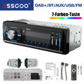 Autoradio DAB+ 1DIN Mit Bluetooth RDS/AM/FM/2x USB/TF/AUX Freisprech 7-Farben