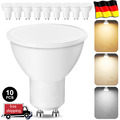 10er GU10 LED Birne Leuchtmittel 5W 7W Spot Strahler Warmweiß Kaltweiß Glühbirne