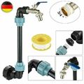 IBC Schwanenhals +3/4" Auslaufhahn Adapter Zubehör Für Container Regenwassertank