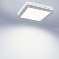 LED Panel Decken Lampe Leuchte indirektes Licht ultra slim Flach Flur Küche