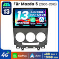 Für Mazda 5 CR19 2005-2010 9"Autoradio Android13 GPS Navi WIFI BT FM RDS 6+128GB