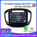 Android 13 Carplay Autoradio Für Opel Insignia 2013-2017 GPS NAVI BT DAB+ 6+128G