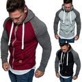 Herren Zipper Kapuzenpullover Sweatjacke Pullover Hoodie Sweatshirt 1-04030