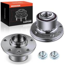 2x Radnabe Radlagersatz Vorne Hinten mit ABS-Sensor für VW Multivan 5 7E 7H 6 SG